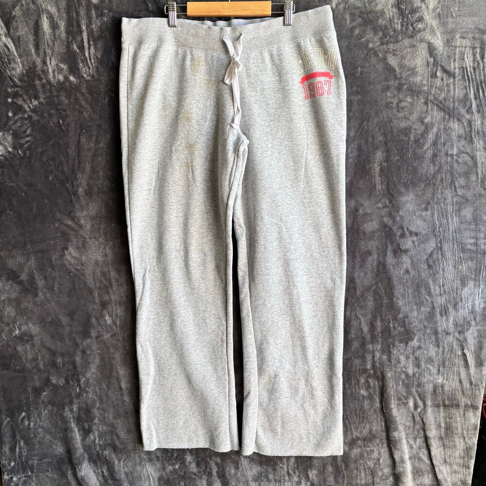 Aeropostale Sweats Size: XL Color Gray